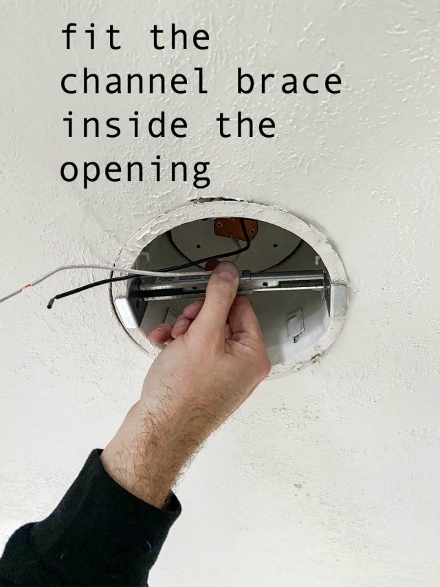 How to Change a Recessed Can Light to a Pendant Light No Remodeling