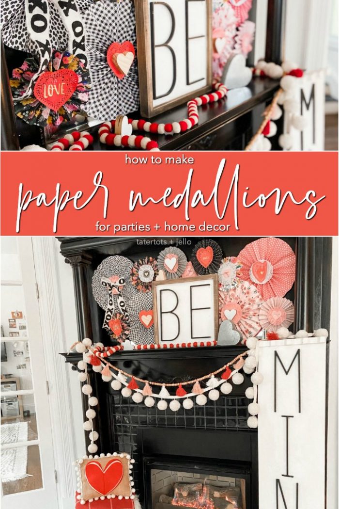 How to Make Paper Medallions for Parties and Home Decor