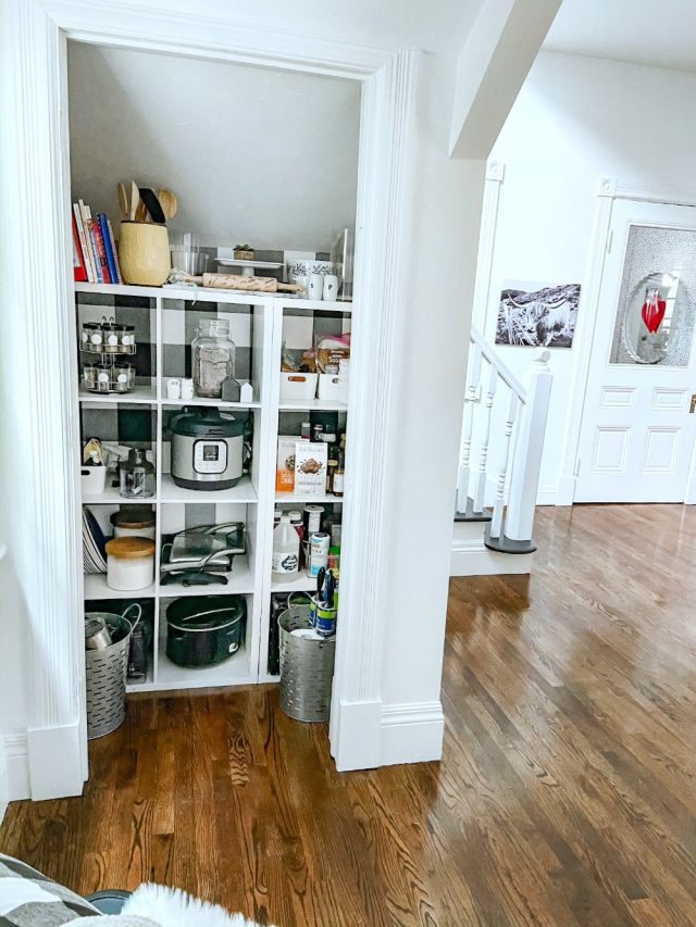 Turn a Closet into a Pantry in One Hour plus 21 Organizing Ideas!