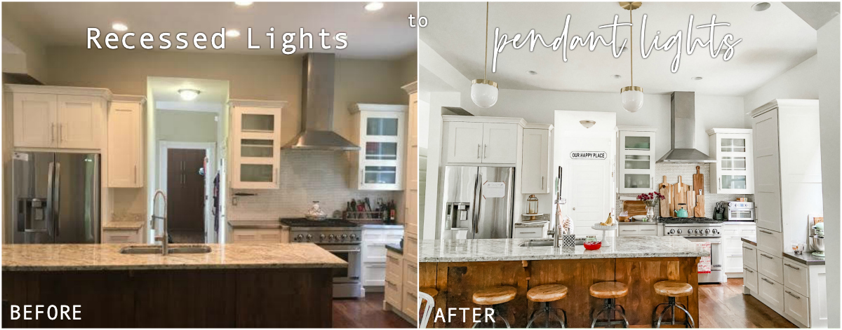 How To Change A Recessed Can Light Pendant No Remodeling - How To Change Pot Lights Pendant