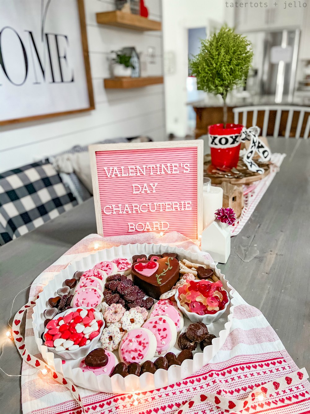 10-minute valentine's sweetheart charcuterie board. Delight your loved ones with a sweet take on the traditional charcuterie board by creating a sweetheart dessert board in just 10 minutes.