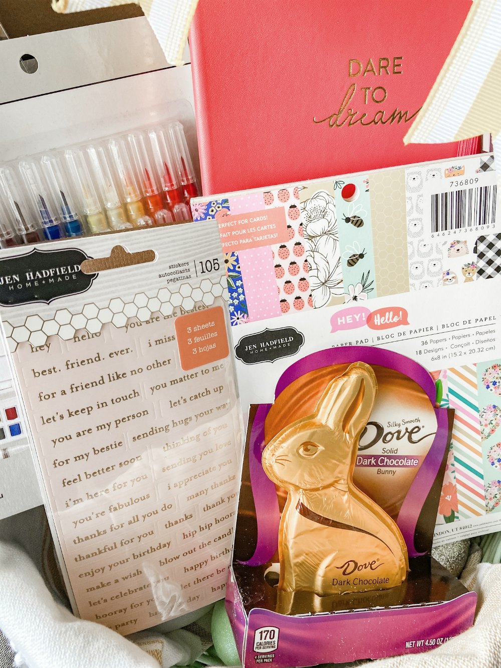 Easter Basket for the Creative Person in your Life! Fill a basket this Easter with useful art supplies that will provide hours of creative expression and joy for months to come! 