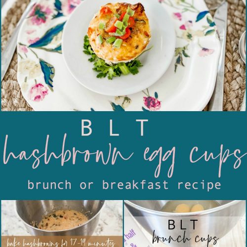 BLT Hashbrown Egg Cups