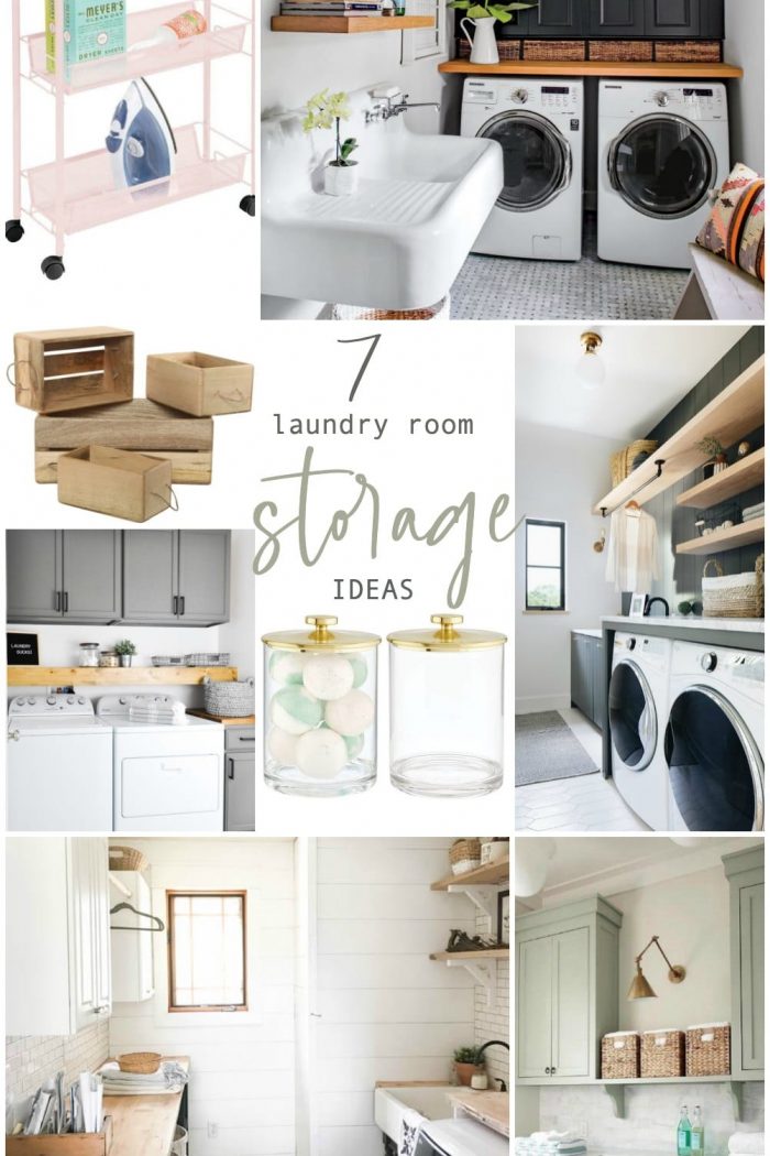 Seven Genius Ways to Bring Storage into a Small Laundry Room!
