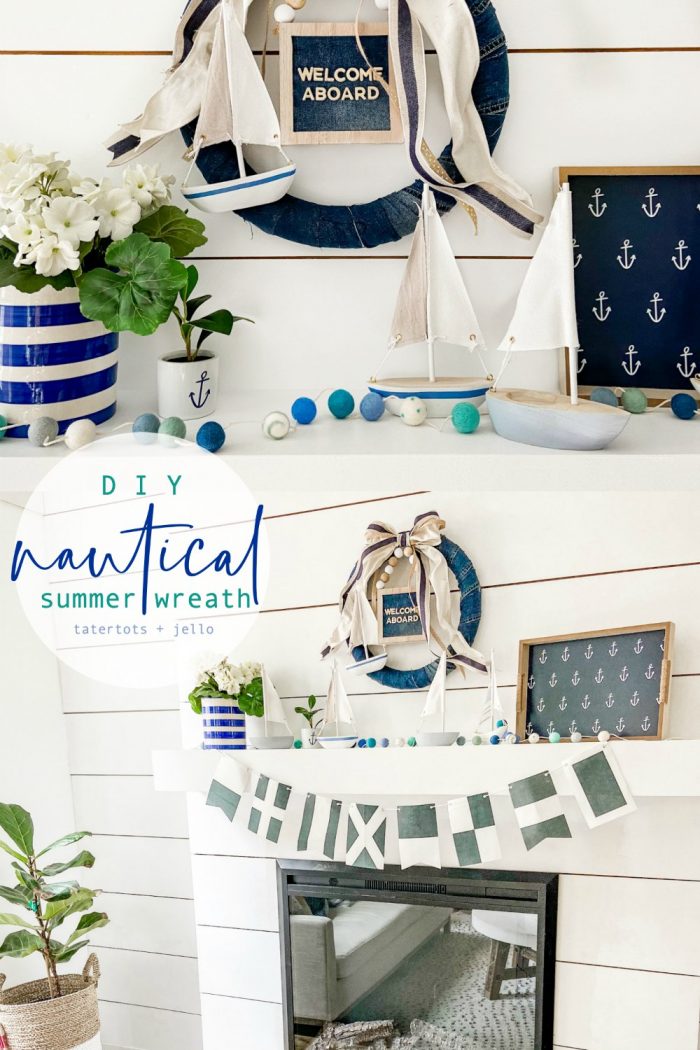 Nautical Summer Cottage Wreath