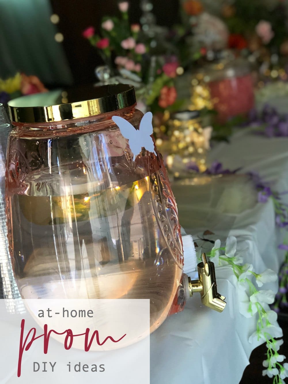 Take the stress out of decorating for prom with these 4 easy ideas! Order all of the items for prom and have them delivered to your home! Create a DIY photo backdrop, an easy candy bar plus lighting and more for the ultimate at-home prom!