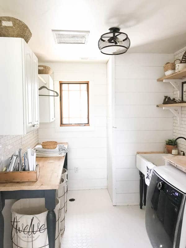 7 Genius Ways to Bring Storage into a Small Laundry Room! Pack a lot of style and storage into a small space with these inspiring laundry room storage ideas.