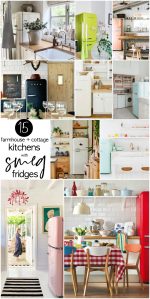 15 Farmhouse and Cottage Kitchens with Smeg Fridges