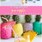 how to make 3-ingredient pineapple slush punch