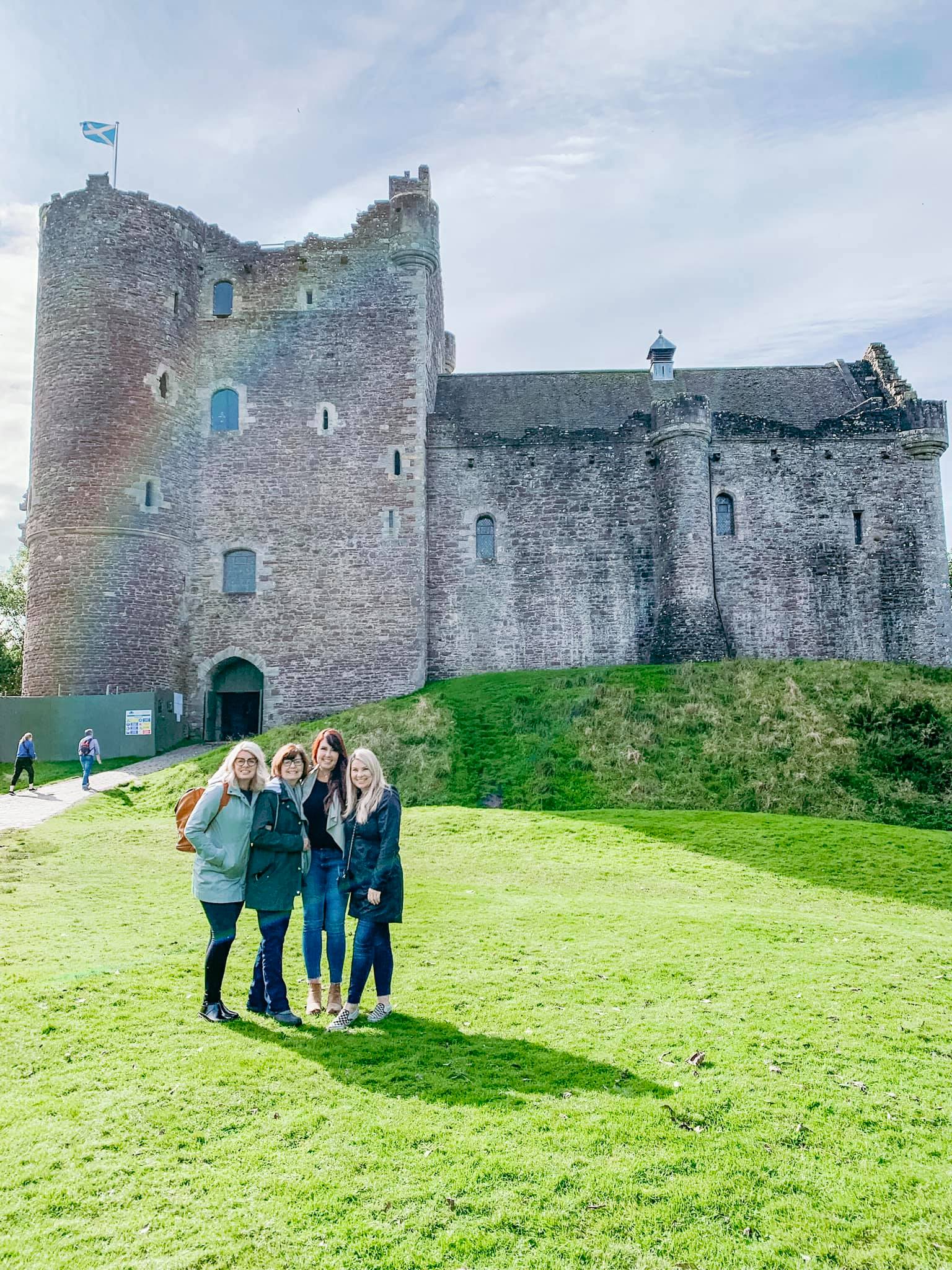 mom and sisters