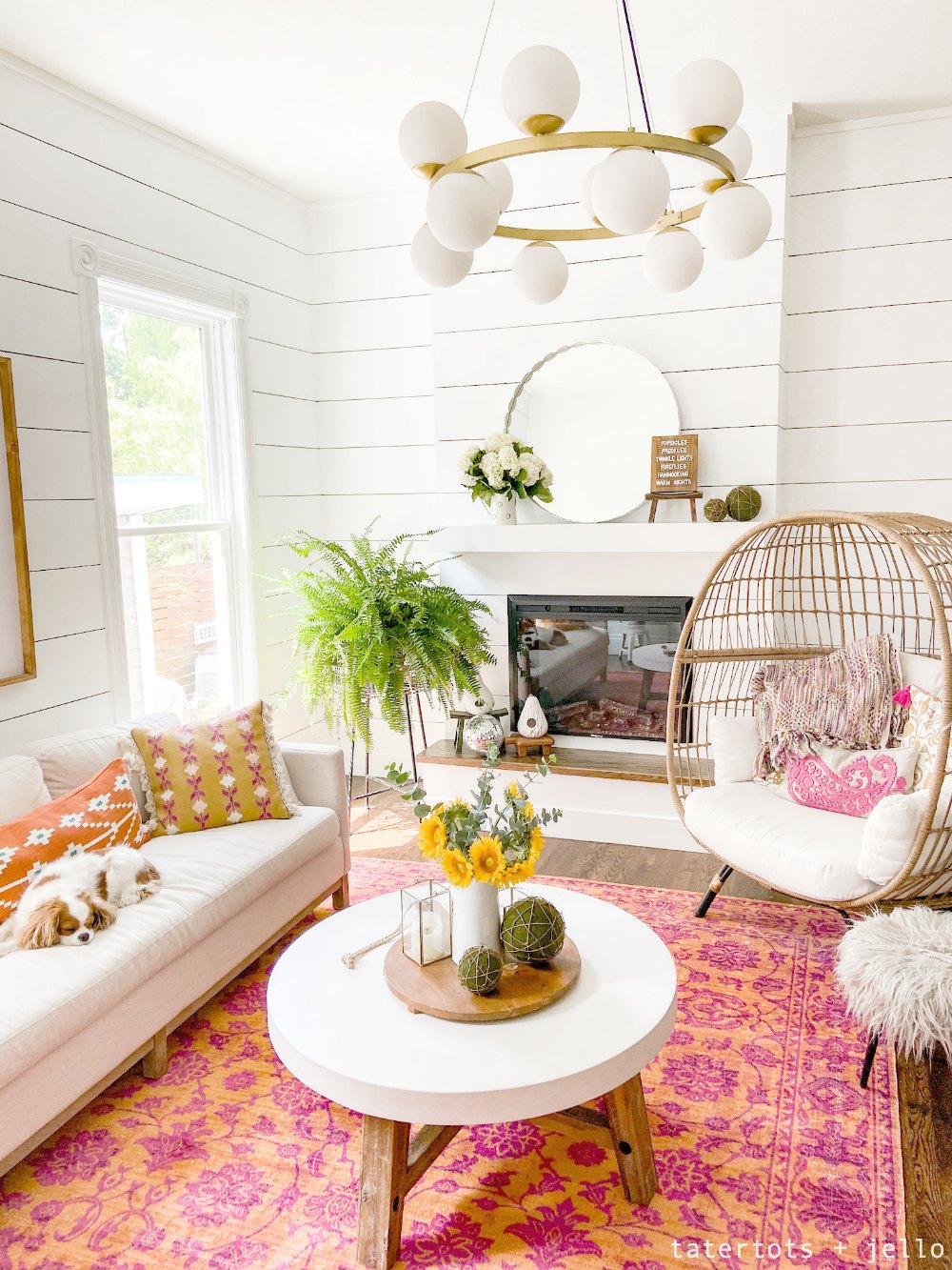 Boho Cottage Summer Home Tour. Bring a little boho summer color and flair to your cottage home with these bright and happy ideas! 