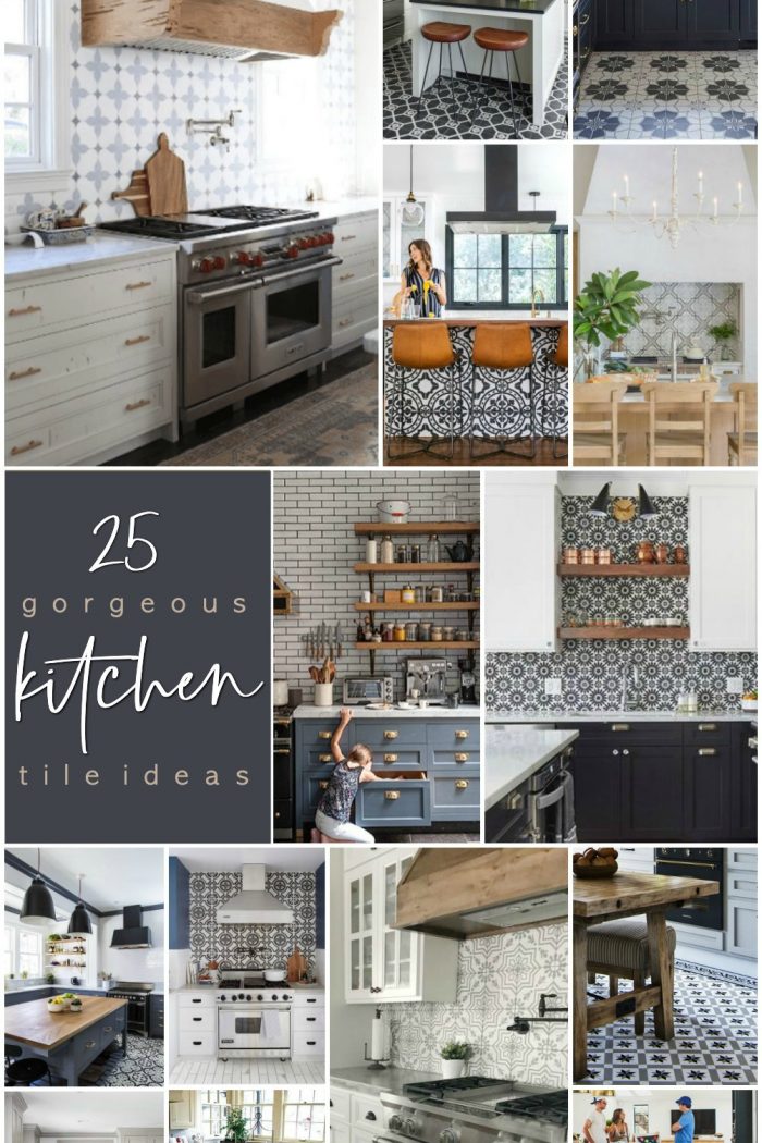25 Gorgeous Modern Farmhouse and Cottage Kitchen Tile Ideas