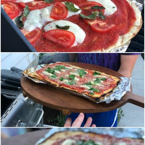 How to Grill Pizzas Outside