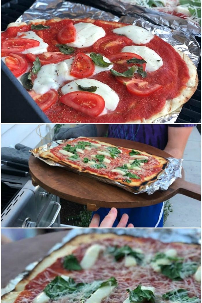 How to Grill Pizzas Outside!