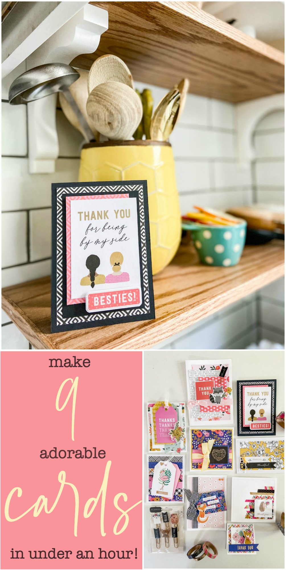 Make 9 Adorable Cards in Under an Hour