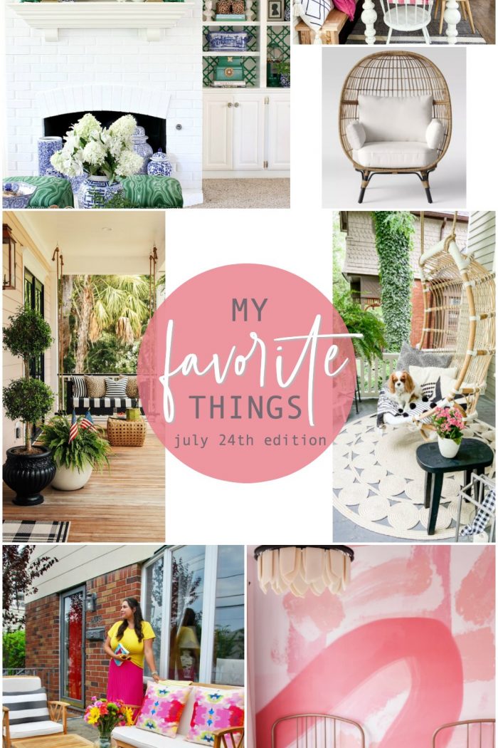 Favorite Things of the Week: Colorful Home Tour & More!