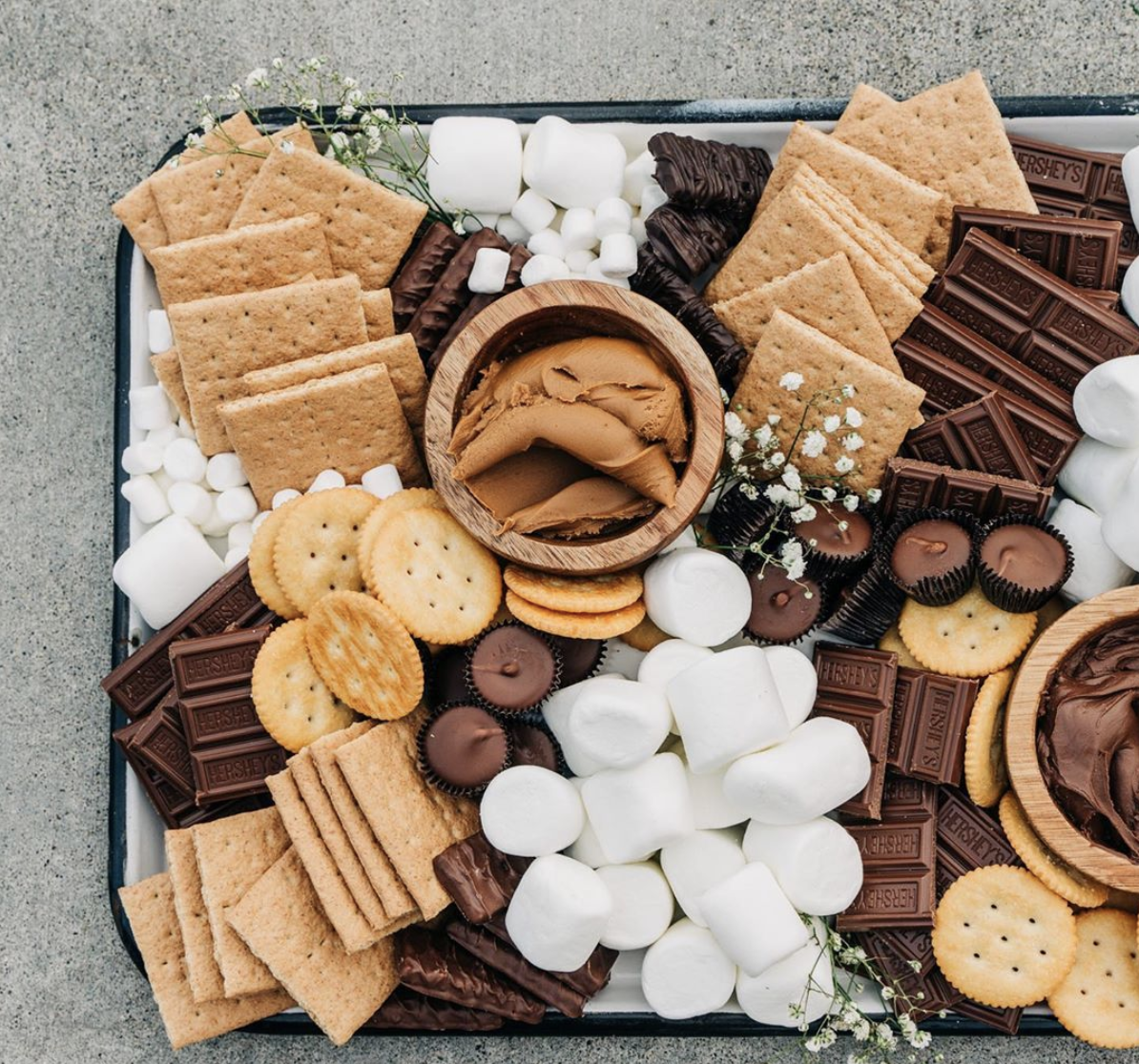 S'More Charcuterie Board at Jenny Cookies 