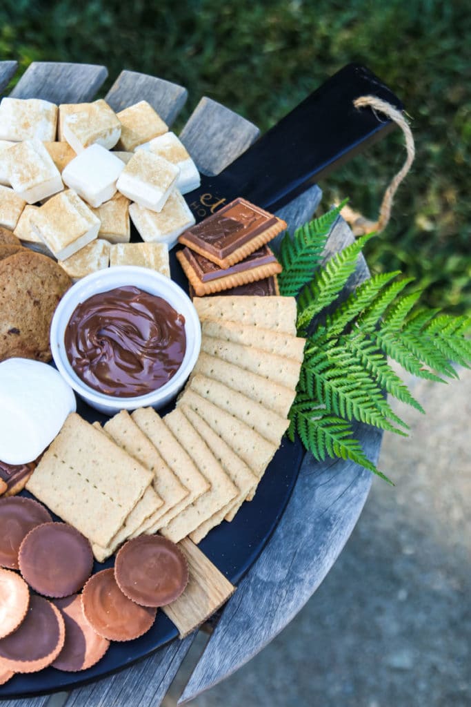 S'Mores Dessert Board at Modern Glam Home