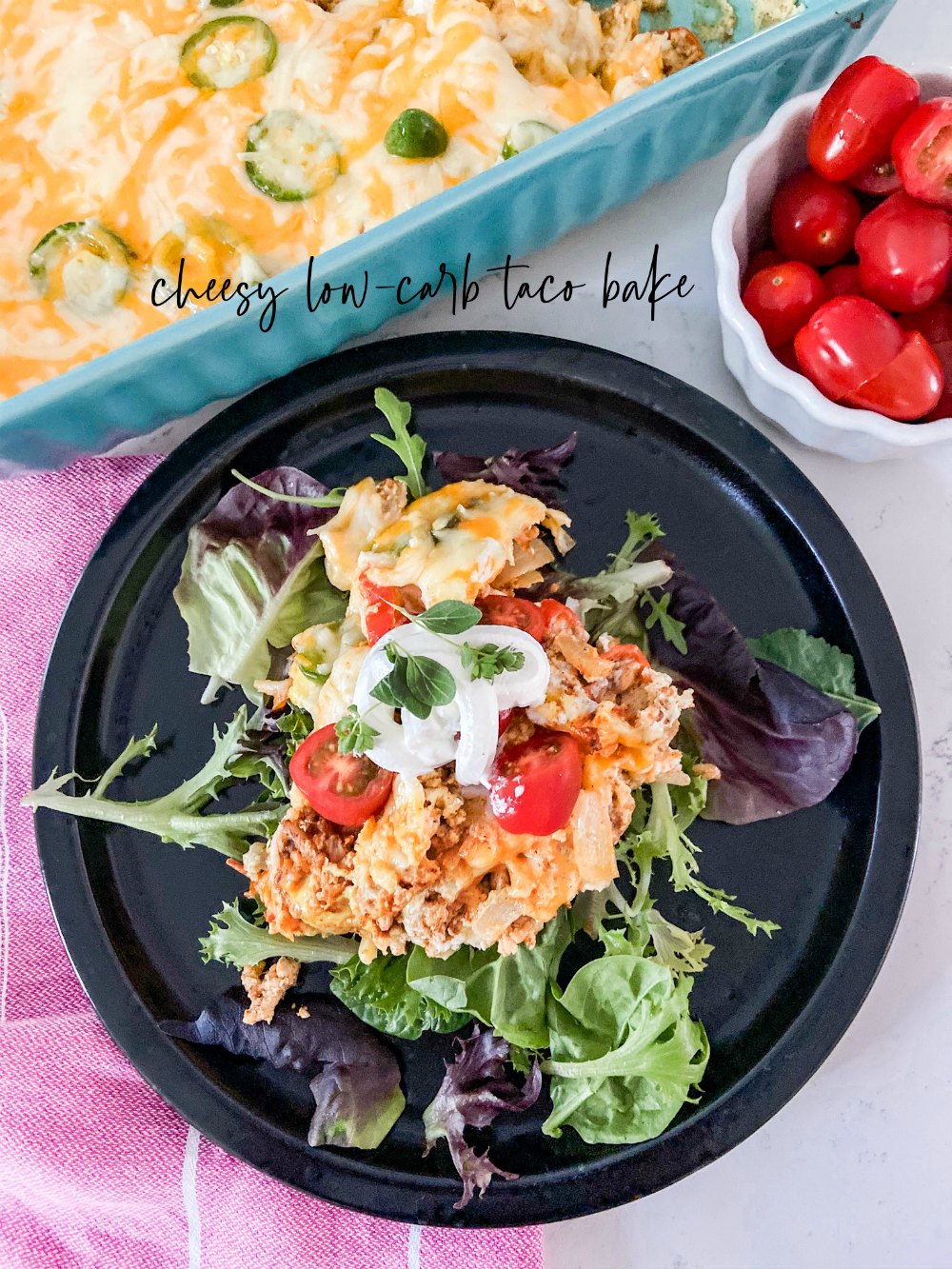 Low Carb Taco Bake