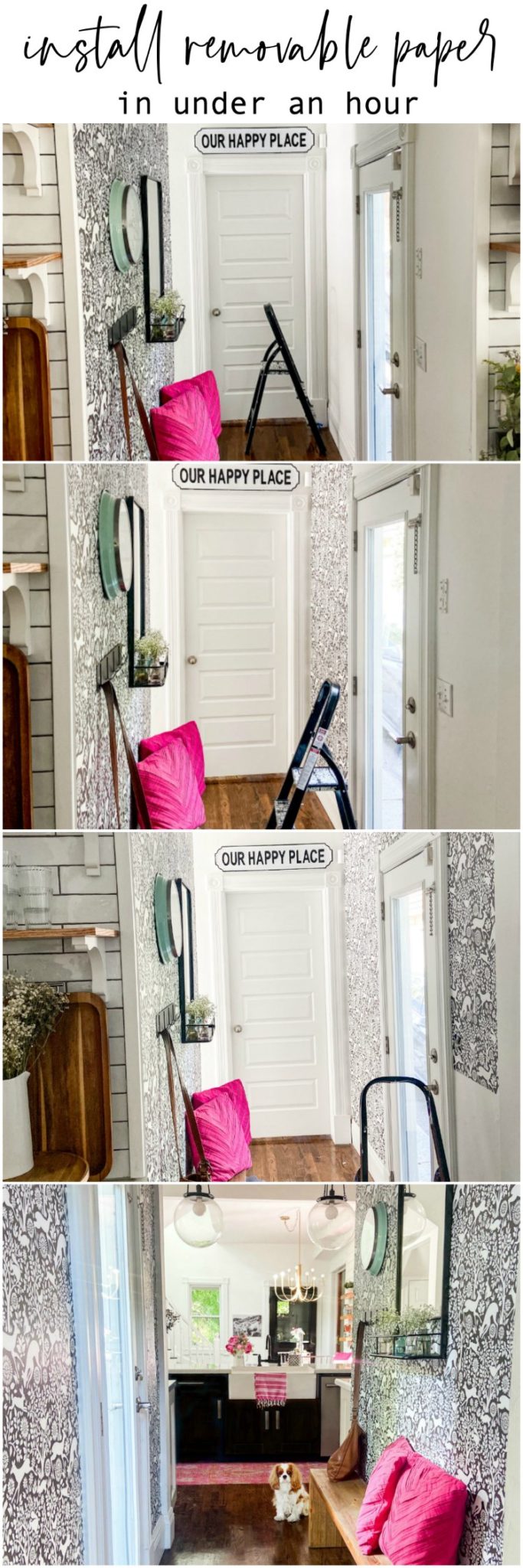 Removable Wallpaper Tips and Tricks! Tatertots and Jello