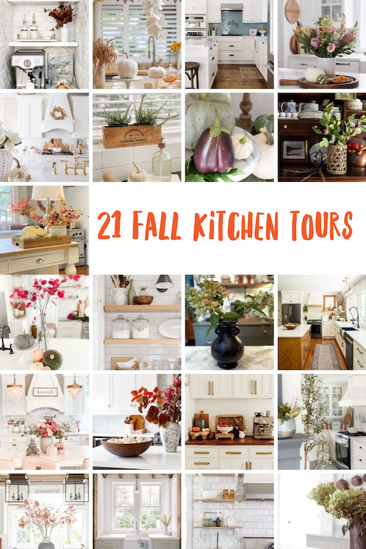 21 gorgeous fall kitchen home tours.