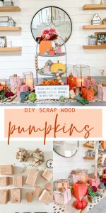 DIY Scrap Wood Fall Pumpkins