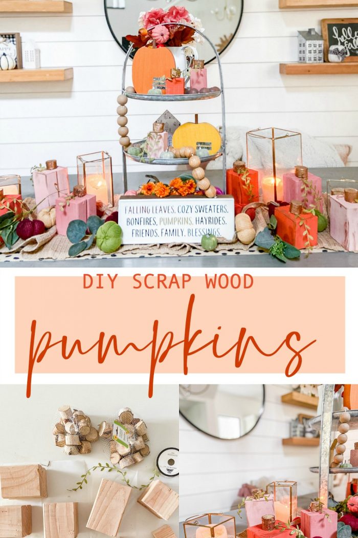 DIY Scrap Wood Fall Pumpkins