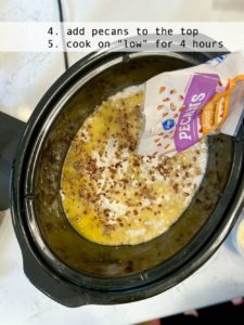 Pumpkin Pie Dump Cake Layers Nuts