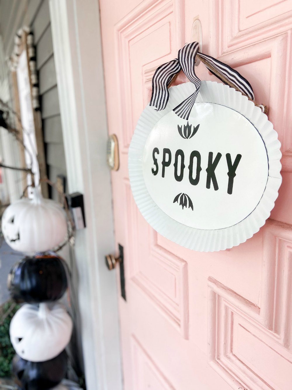 Halloween DIY Spooky Forest Porch - Tatertots and Jello