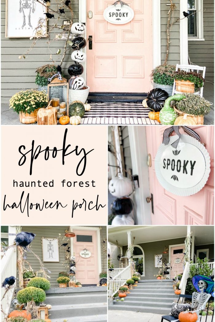 Halloween DIY Spooky Forest Porch