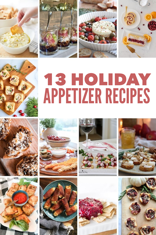 13 holiday appetizer #recipes #easyrecipes #foodideas #easycooking freshfood #mealplan #foodie #eat #hungry #homemade #yummy #dinnerideas #quickrecipes  