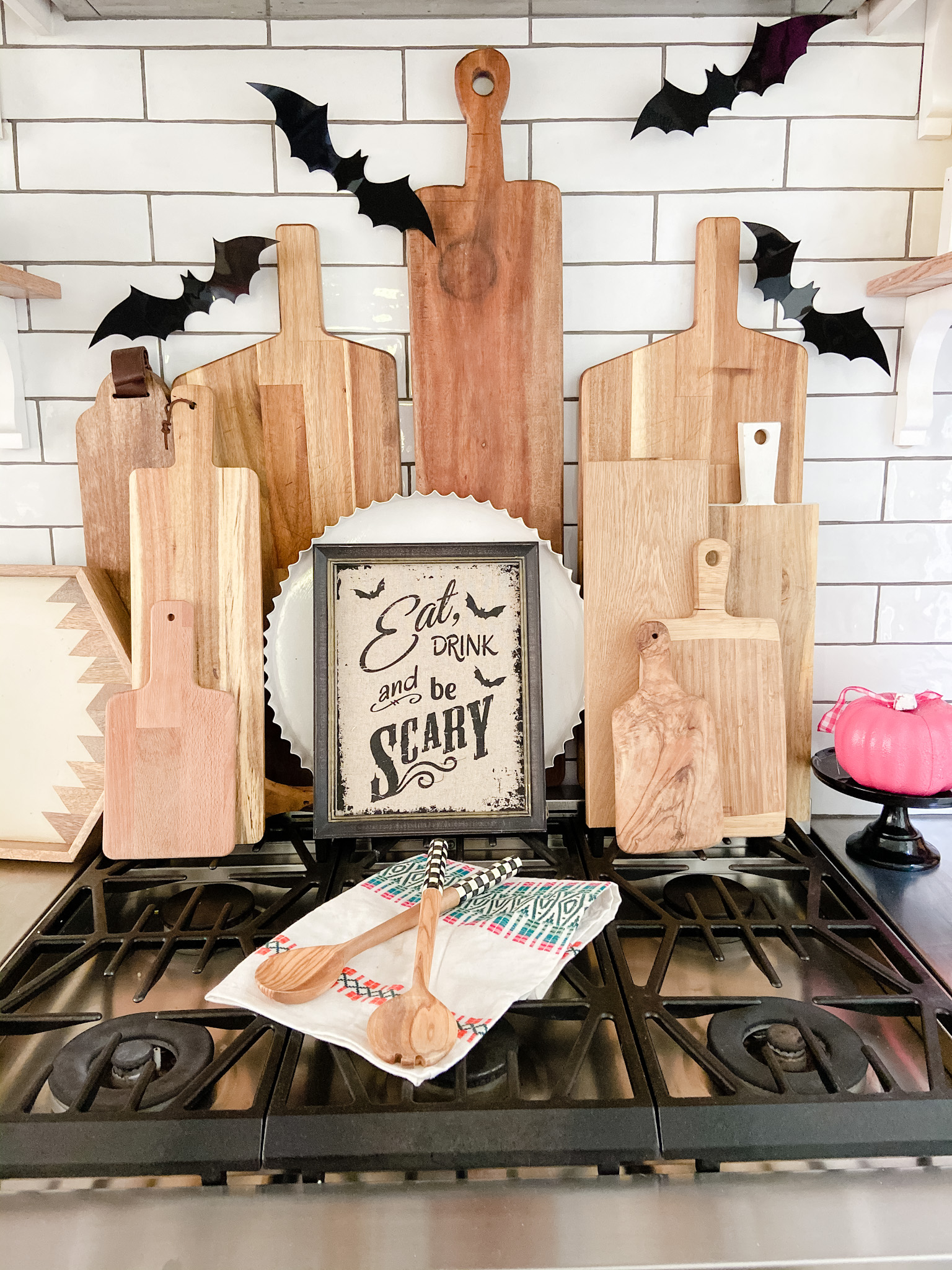 halloween farmhouse kitchen decor