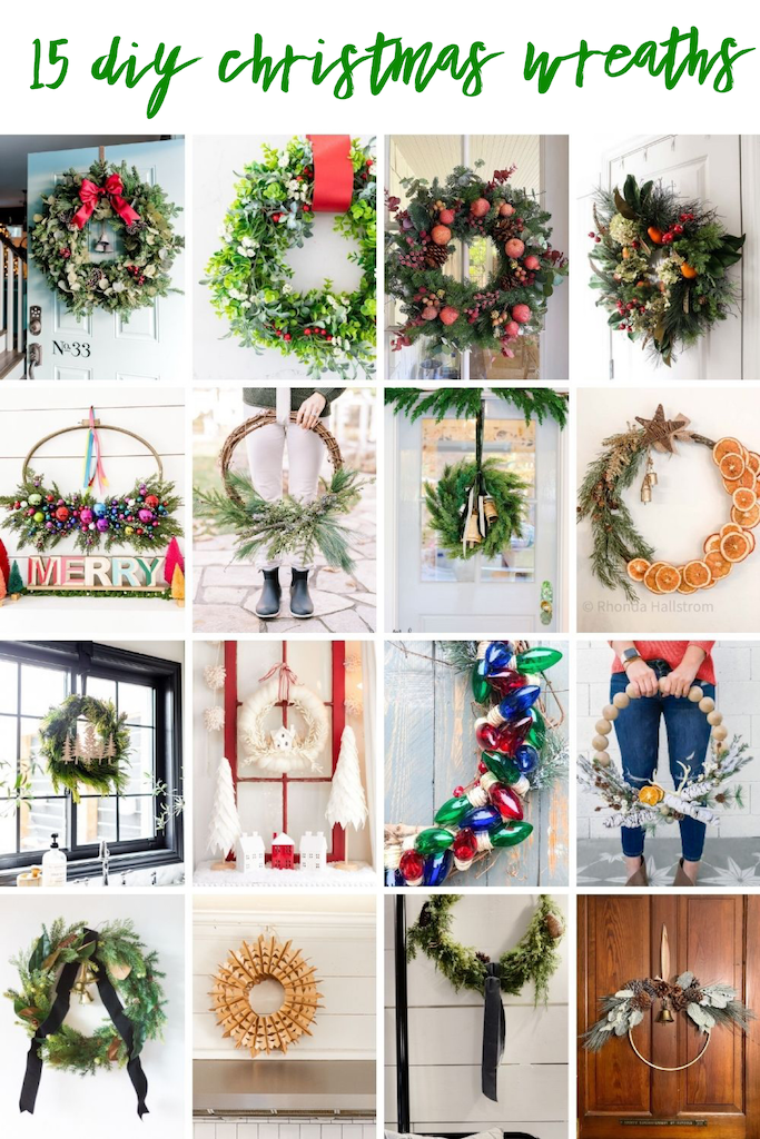 Colorful Holiday Embroidery Hoop Ornament Wreath. Create a stunning holiday wreath with inexpensive ornaments, faux greens and a simple embroidery hoop. 