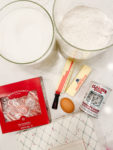 Swirl Candy Cane Cookies Ingredients