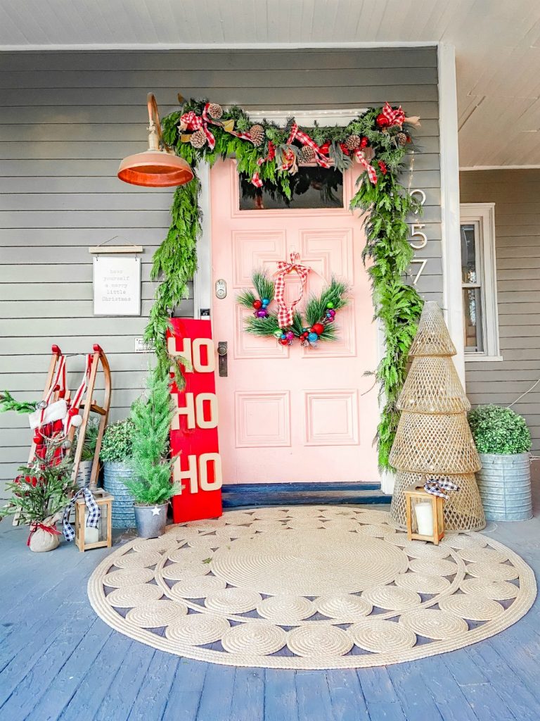 Boho Cottage Holiday Porch