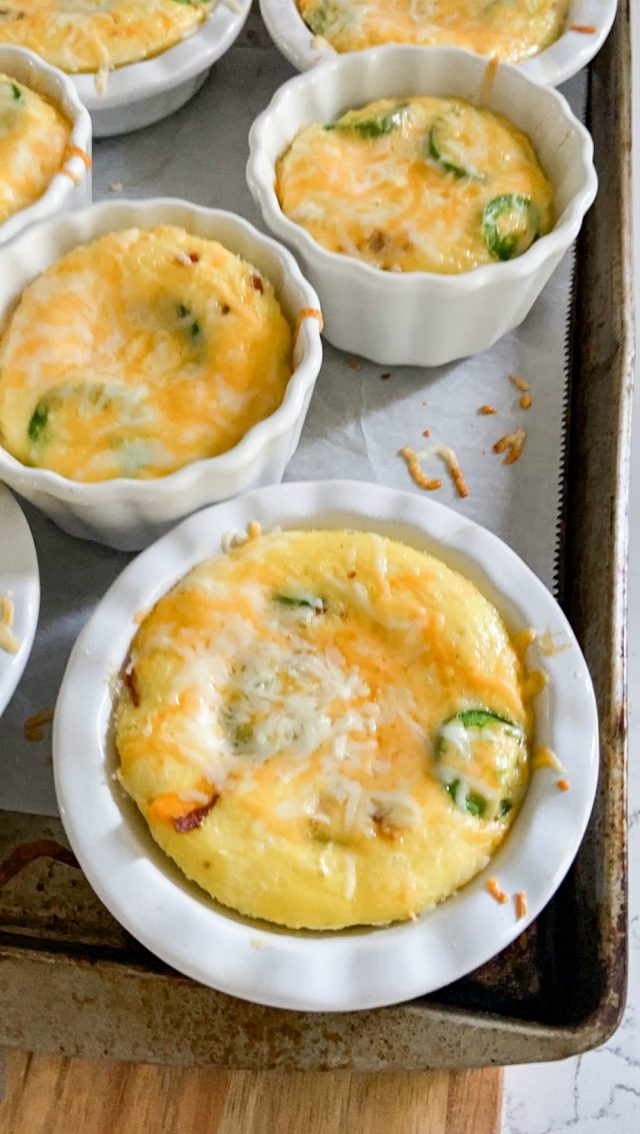 Keto LowCarb Jalapeno Popper Egg Casseroles Recipe