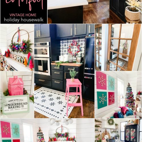 tatertots and jello holiday home tour colorful vintage home