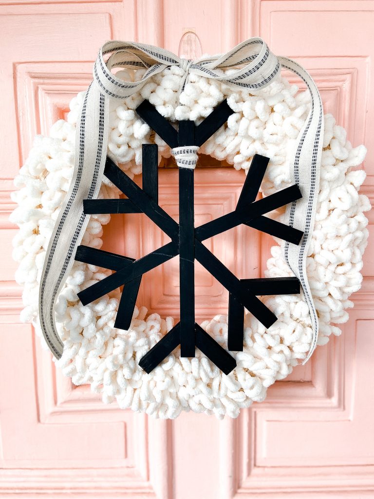 Modern Snowflake Porch
