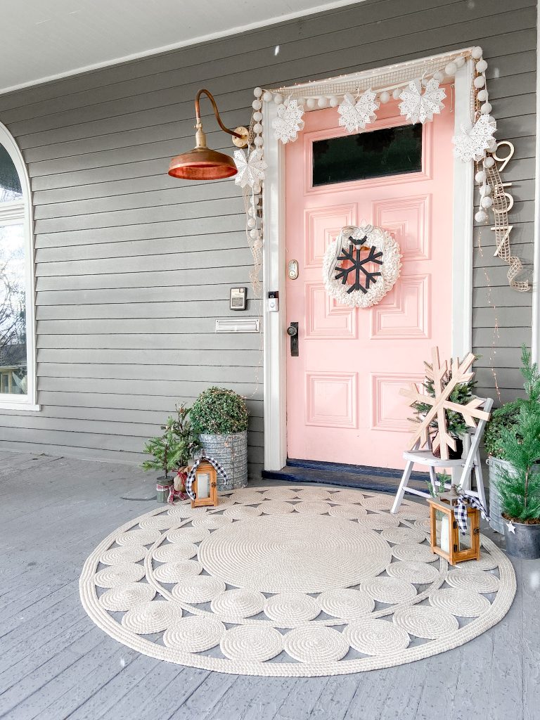 Winter Snowflake Wreath