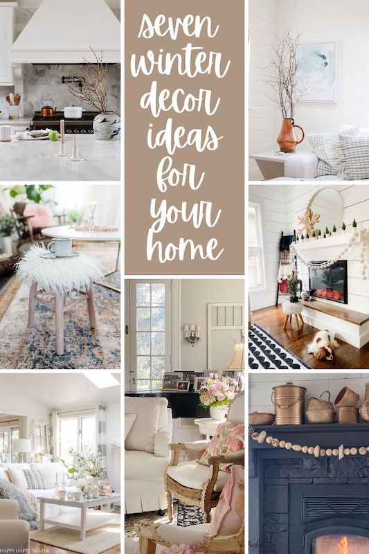 Seven Winter Decorating projects and ideas to try! 