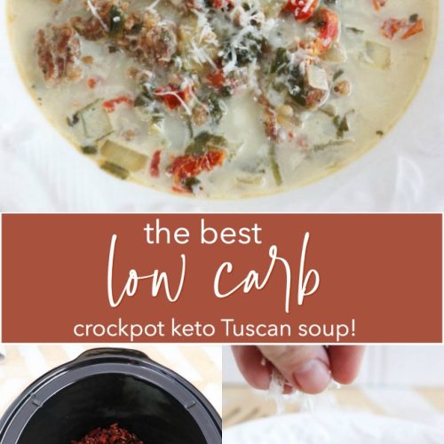 The best low carb keto crockpot tuscan soup recipe