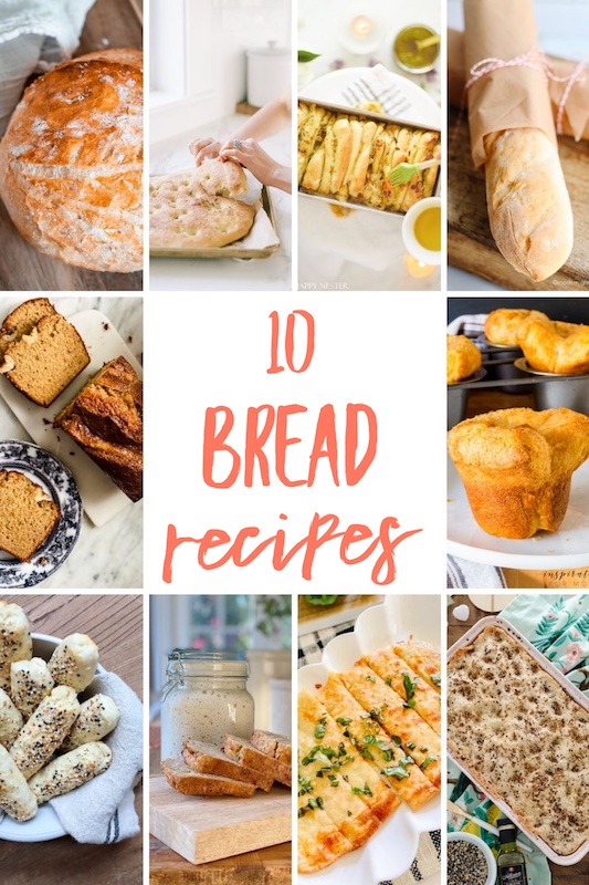 10 delicious bread #recipes #easyrecipes #foodideas #easycooking freshfood #mealplan #foodie #eat #hungry #homemade #yummy #dinnerideas #quickrecipes  ot make today! 