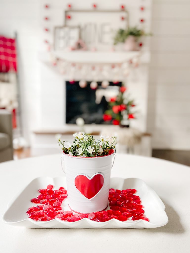 Be Mine Valentine Mantel Ideas. Create some DIY Valentine's signs, hang festive banners two ways and add hearts to a tree for colorful Valentine's Day decor!  