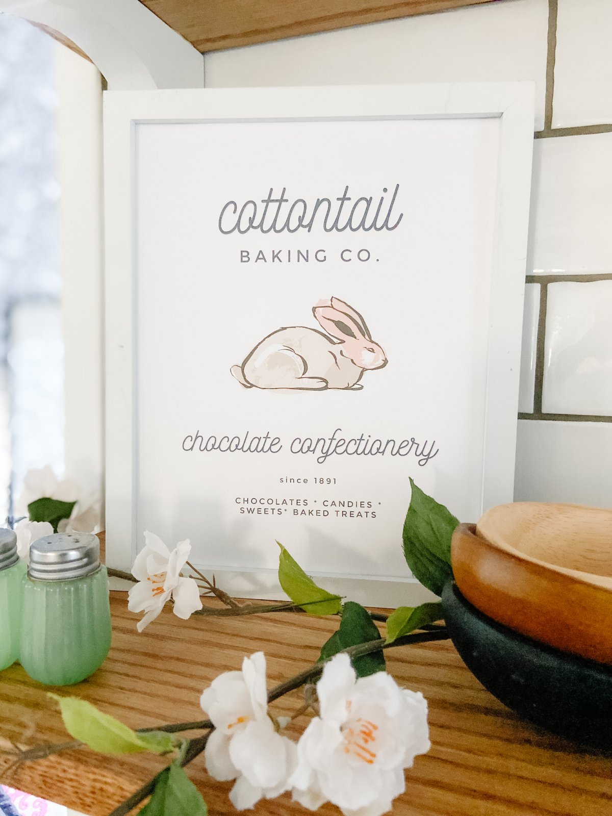 Cottage Farmhouse Spring Printables. Print off these spring printables and create some fresh spring vignettes in your home! 