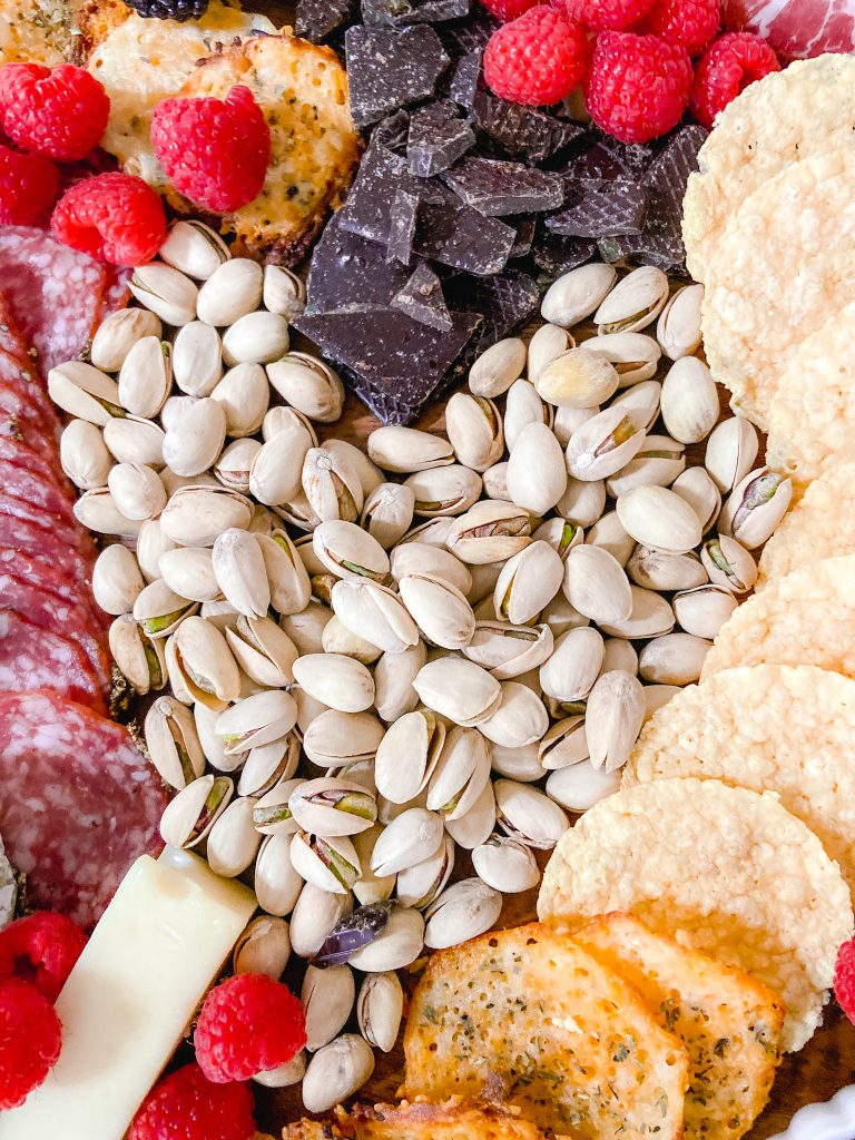 The easiest low-carb keto Charcuterie board. Enjoy low-carb snacks for Valentine's Day with these delicious nibbles that are also keto-friendly!