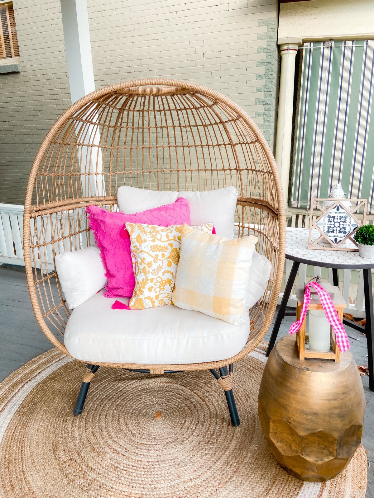 Spring Porch Egg Chair