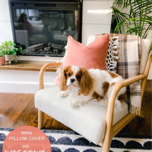 How to make a macrame fringe pillow cover