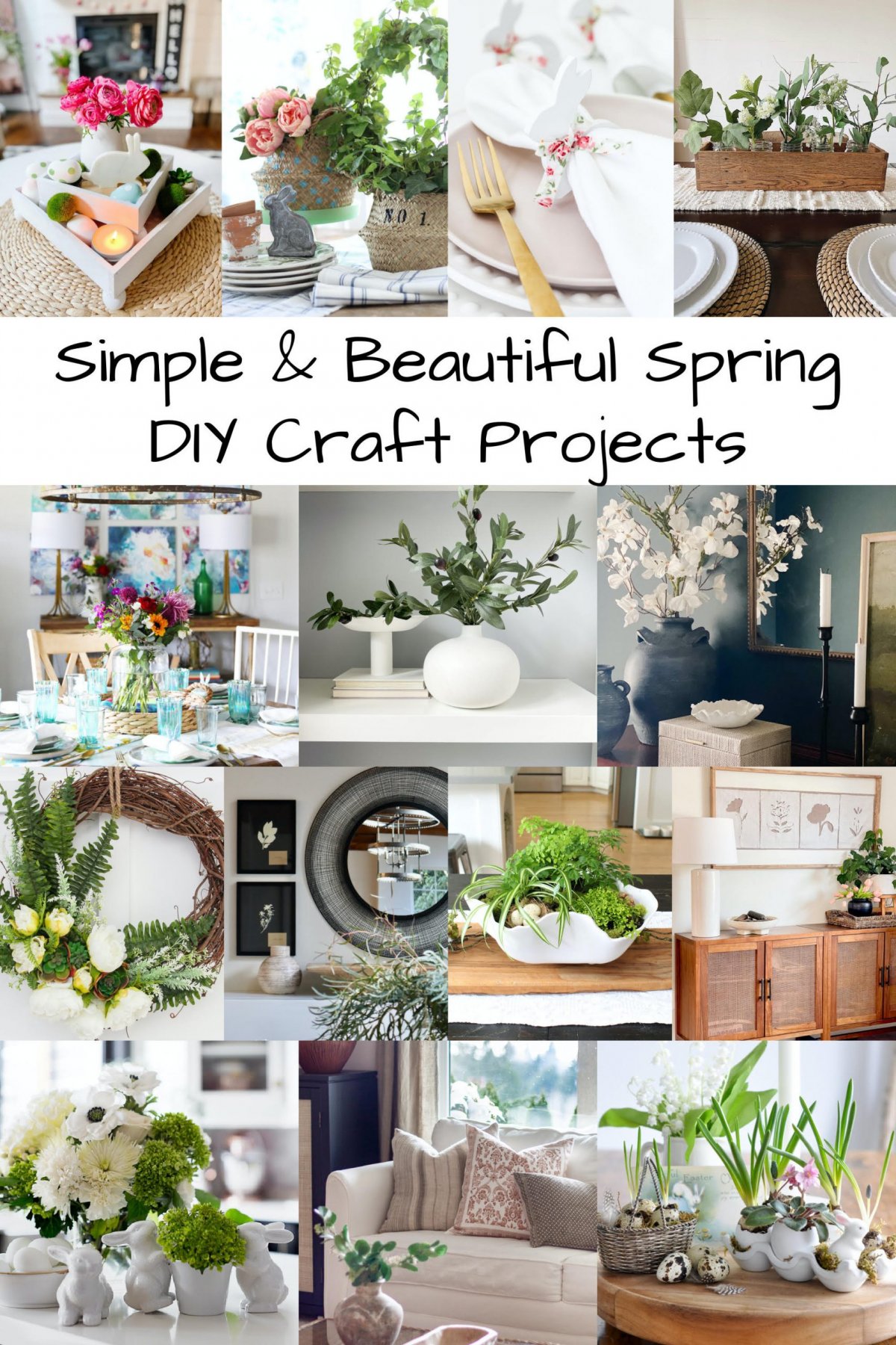 simple and beautiful DIY Spring Ideas 