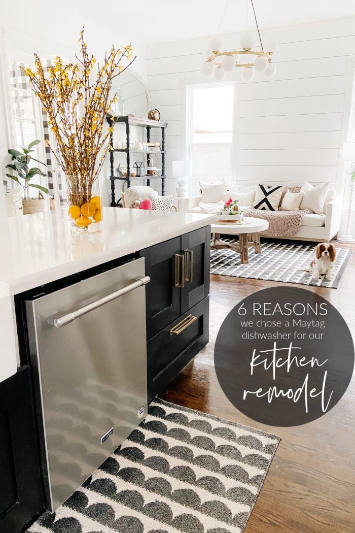 Six Reasons We Chose a Maytag® Dishwasher for our Kitchen Remodel