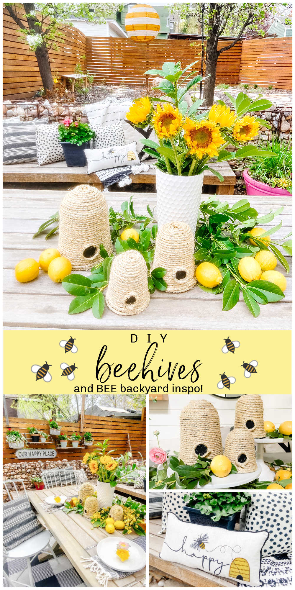 Bee Themed Party  Beehive Tablescape Inspiration